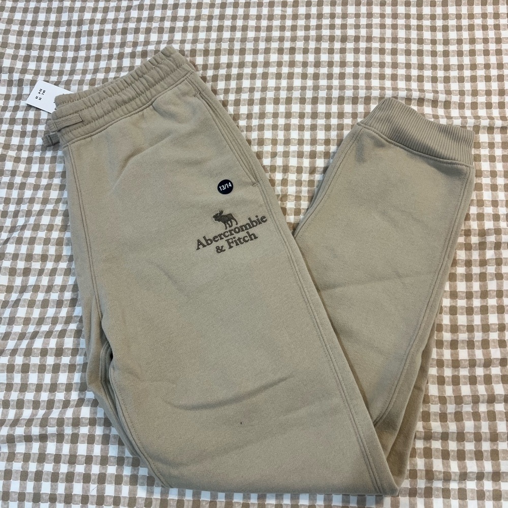 Abercrombie & Fitch Kids Beige Sweatpants